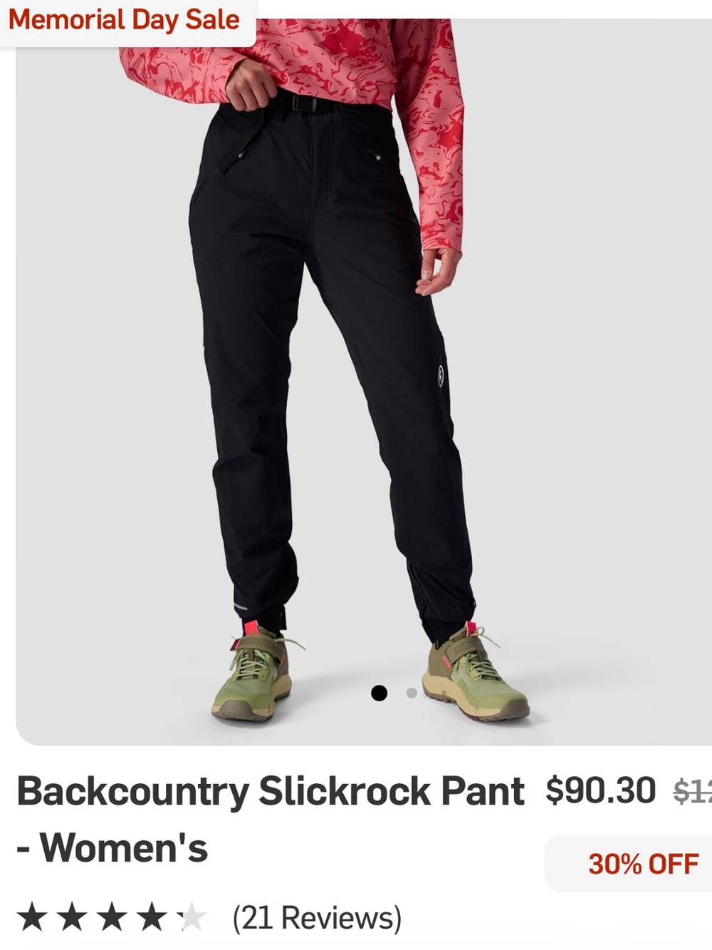 Backcountry Slickrock Mtn Bike Pant